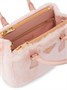 Мини-сумка Galleria из овчины Prada, розовый 25766084