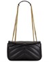 Маленькая сумка Loulou на цепочке Saint Laurent, Nero 27099734