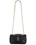 Маленькая сумка Loulou на цепочке Saint Laurent, Nero 27099734