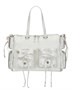 Многосекционная Сумка-тоут Acne Studios, White & Grey 27086688
