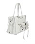 Многосекционная Сумка-тоут Acne Studios, White & Grey 27086688