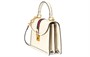 GUCCI Сумка через плечо Ophidia из кожи маленькая женская белая 27945582