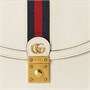 GUCCI Сумка через плечо Ophidia из кожи маленькая женская белая 27945582