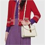 GUCCI Сумка через плечо Ophidia из кожи маленькая женская белая 27945582