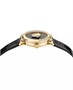 Женские швейцарские часы Medusa Infinite с черным кожаным ремешком, 38 мм Versace 17550383