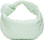 Зеленая мини-сумка Jodie Bottega Veneta 1053684