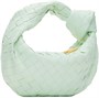 Зеленая мини-сумка Jodie Bottega Veneta 1053684