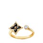 Кольцо Color Blossom Mini Star, желтое золото, оникс и бриллиант Louis Vuitton, золотой 22191016
