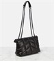 Кожаная сумка через плечо puffer toy Saint Laurent, черный 5982820