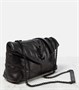 Кожаная сумка через плечо puffer toy Saint Laurent, черный 5982820