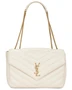Сумка Loulou Large с цепочкой Saint Laurent, Crema Soft 27099725
