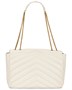 Сумка Loulou Large с цепочкой Saint Laurent, Crema Soft 27099725