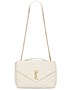 Сумка Loulou Large с цепочкой Saint Laurent, Crema Soft 27099725
