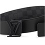 Реверсивный ремень Louis Vuitton Initiales 40 мм, серый 22193563