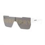 Burberry Прямоугольные солнцезащитные очки, Light Silver Gray 27895842