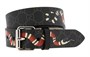 Мужской ремень Gucci из канваса, черный 10435704