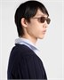Солнцезащитные очки с логотипом Prada, коричневый 47353302