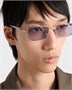 Солнцезащитные очки с логотипом Prada, черный 47353368