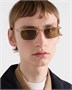 Солнцезащитные очки с логотипом Prada, зеленый 47353369