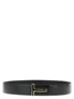 Двусторонний ремень из крокодиловой кожи TOM FORD, черный 47355587