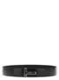 Лакированный кожаный ремень TOM FORD, черный 47356314