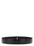 Лакированный кожаный ремень TOM FORD, черный 47356314