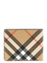 Кошелек BURBERRY в клетку, бежевый 47359755