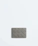 Кредитная карта-кейс с плетением Intrecciato BOTTEGA VENETA, серый 47361079