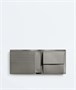 Складной кошелек Intrecciato с монетницей BOTTEGA VENETA, серый 47361608