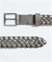 Пояс Solo BOTTEGA VENETA, серый 47358620
