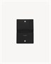 Визитница Cassandre Shadow SAINT LAURENT из зернистой кожи, черный 47361525
