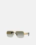 Солнцезащитные очки Greca Navigator VERSACE, черный 47368699