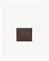 Кошелек TINY CASSANDRE East/West из угря SAINT LAURENT, коричневый 47362077