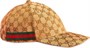 Бейсболка Gucci x Palace GG-P Canvas Baseball Hat Beige, бежевый 666131