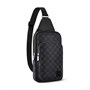 Сумка-слинг Louis Vuitton Avenue NM, черный/темно-серый 1454011