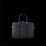 Портфель для документов Louis Vuitton с принтом, чёрный 1476943