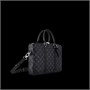 Портфель для документов Louis Vuitton с принтом, чёрный 1476943