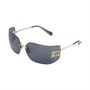 MIU MIU Прямоугольные солнцезащитные очки, Gold/Black SMU54Y-5AK5S0 27984081