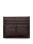 Prada картхолдер с логотипом, коричневый 24580694