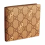 Кошелек Gucci x Palace GG-P Supreme Bi-Fold, бежевый/коричневый 620510