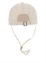 Кепка The Artichaut с бахромой JACQUEMUS, нейтральный 26672095