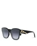 Солнцезащитные очки Fendi First Square, 63 мм Fendi 1923720