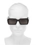 Солнцезащитные очки Fendigraphy прямоугольной формы, 52 мм Fendi 1920444