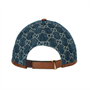 GUCCI Хлопковая бейсболка мужская синяя, Blue 27943554