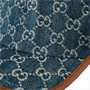 GUCCI Хлопковая бейсболка мужская синяя, Blue 27943554