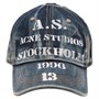Бейсболка с логотипом Acne Studios, medium синий 33436529
