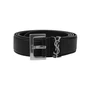 РЕМЕНЬ Saint Laurent CASSANDRE ИЗ ГЛАДКОЙ КОЖИ, черный 4546743