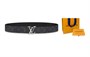 Ремень мужской Louis Vuitton с коробкой, черный 13995136