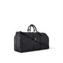 Сумка Keepall Bandoulière 55 Louis Vuitton, серый 22191550