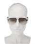 Солнцезащитные очки-авиаторы CLASSIC 11 M Brow Bar, 59 мм Saint Laurent 1918092